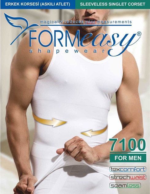 شکم بند لاغری مردانه FormEasy 7100